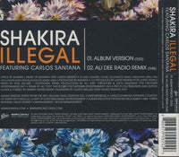Shakira Featuring Carlos Santana: Illegal 2-Track Maxi-Single