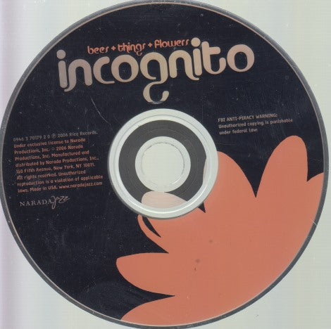 Incognito: Bees & Things & Flowers w/ Back Artwork – NeverDieMedia