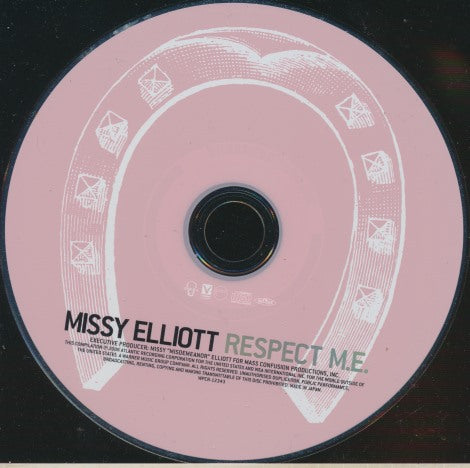 Missy Elliott: Respect M.E. Japan w/ OBI Strip & Back Artwork