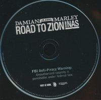 Damian Jr. Gong Marley Featuring Nas: Road To Zion 3-Track Promo w/ Back Artwork
