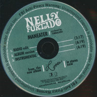 Nelly Furtado: Maneater 3-Track Promo w/ Back Artwork