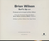 Brian Wilson: Surf's Up 1-Track Promo w/ Back Artwork