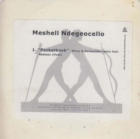 Meshell Ndegeocello: Pocketbook: Missy & Rockwilder Remix Featuring Redman 1-Track Advance Promo