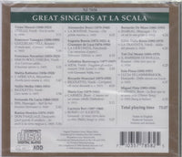 Great Singers At La Scala, Milan