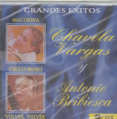 Chavela Vargas Y Antonio Bribiesca: Grandes Exitos 2-Disc Set
