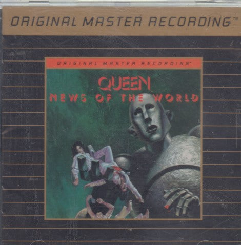 Queen: News Of The World 24k Gold w/ Lift Lock Case