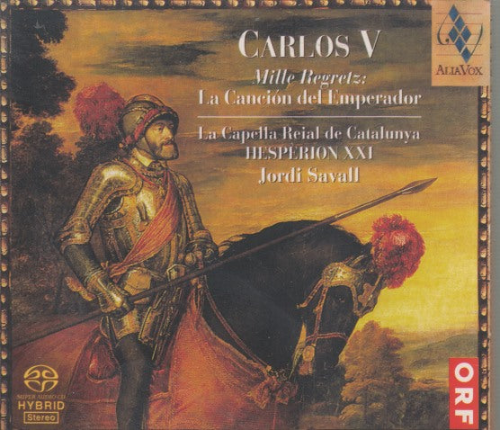 Carlos V: Mille Regretz: La Cancion Del Emperador SACD w/ Booklet