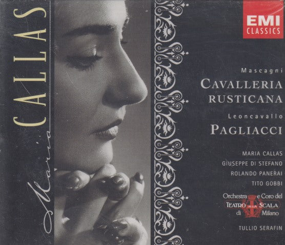 Maria Callas: Cavalleria Rusticana / Pagliacci 2-Disc Set w/ Case Slip & Booklet