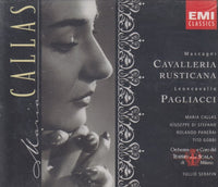 Maria Callas: Cavalleria Rusticana / Pagliacci 2-Disc Set w/ Case Slip & Booklet