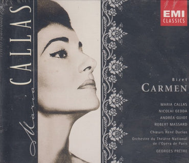 Maria Callas: Bizet: Carmen / Pretre 2-Disc Set w/ Case Slip & Booklet