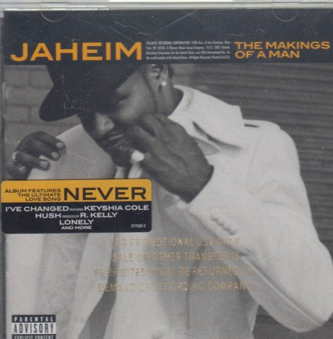 Jaheim: The Makings Of A Man Promo Stamped w/ Hype Sticker