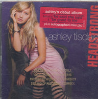 Ashley Tisdale: Headstrong Promo Stamped w/ Hype Sticker & Mini Pic