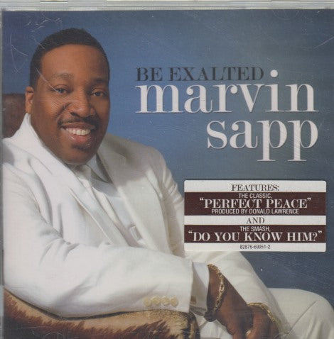 Marvin Sapp: Be Exalted w/ Hype Sticker & Cracked Case