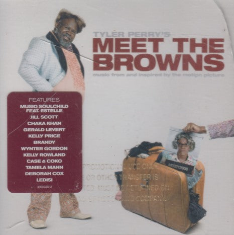 Meet The Browns: Music From And Inspired By The Motion Picture Promo Stamped w/ Hype Sticker & Cracked Case