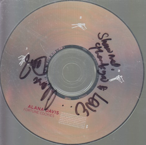 Alana Davis: Fortune Cookies Signed Limited Promo w/ No Artwork