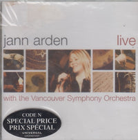 Jann Arden: Live With The Vancouver Symphony Orchestra w/ Hype Sticker