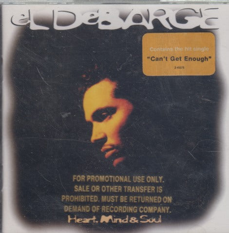 El DeBarge: Heart, Mind & Soul Promo Stamped w/ Hype Sticker