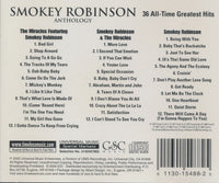 Smokey Robinson: Anthology: 36 All-Time Greatest Hits 3-Disc Set
