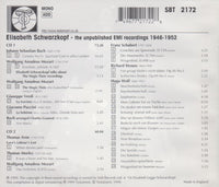 Elisabeth Schwarzkopf: The Unpublished EMI Recordings 1946-1952 2-Disc Set