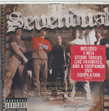 Sevendust: Retrospective 2 2-Disc Set Promo Stamped w/ Hype Sticker