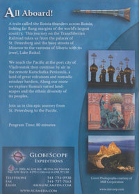 Rails Across Russia: St. Petersburg To The Pacific
