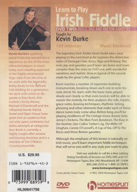 Learn To Play Irish Fiddle: Reels, Jigs & Breton Gavottes DVD # Two w/ Booklet