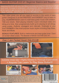 Bass Guitar: Beginner Basics And Beyond #1