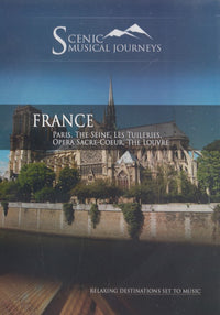 Scenic Musical Journeys: France: Paris, The Seine, Les Tuileries, Opera Sacre-coeur, The Louvre