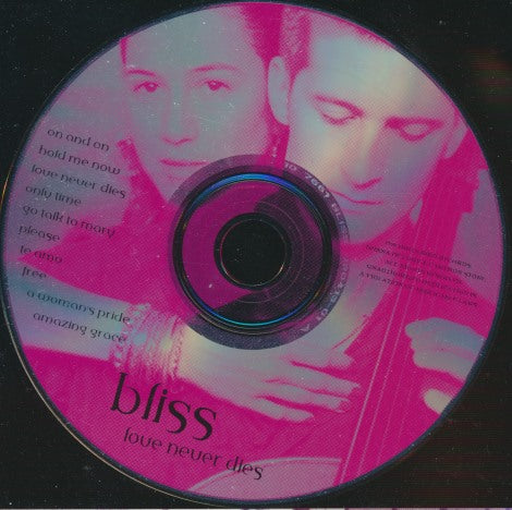 Bliss: Love Never Dies w/ Back Artwork