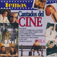 Temas: Cantados Del Cine Vol. 4
