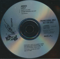 Jodeci: Lately 2-Track Promo w/ Back Artwork