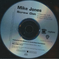 Mike Jones: Screw Dat 3-Track Promo w/ Back Artwork