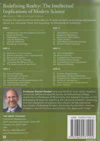 The Great Courses: Redefining Reality: The Intellectual Implications Of Modern Science 6-Disc Set