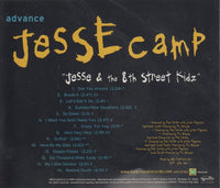 Jesse Camp: Jesse & The 8th Street Kidz 14-Track Advance Promo w/ Back Artwork