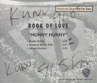 Book Of Love: Hunny Hunny 3-Track Promo w/ Back Artwork, Writing Artwork/CD