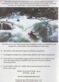 RIOS Guatemala: The Preservation Of Wild Rivers