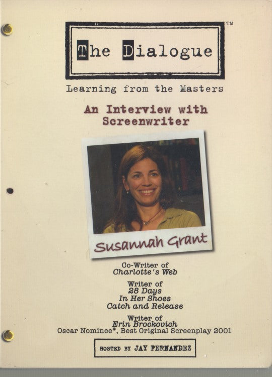 The Dialogue: An Interview With Screenwriter: Susannah Grant 6.3