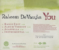 Raheem DeVaughn: You 4-Track Promo