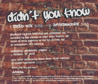 Tha' Rayne: Didn't You Know 2-Track Promo
