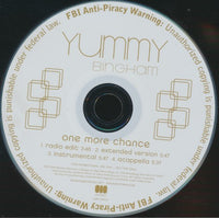 Yummy Bingham: One More Chance 4-Track Promo w/ Back Artwork