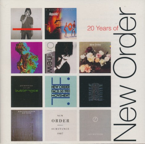 New Order: 20 Years Of New Order Promo
