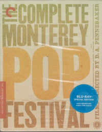 The Complete Monterey Pop Festival Special The Criterion Collection 2-Disc Set