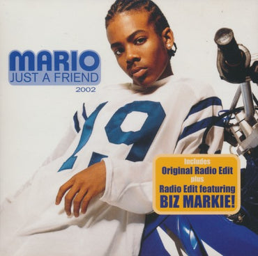 Mario Featuring Biz Markie: Just A Friend 2002 3-Track Promo