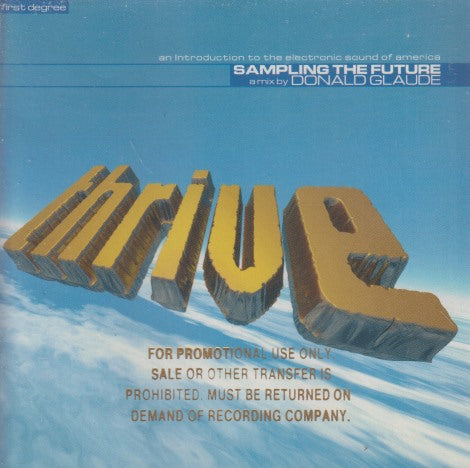 Donald Glaude: Sampling The Future Promo Stamped
