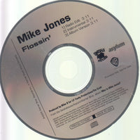 Mike Jones: Flossin' 3-Track Promo w/ Back Artwork