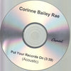 Corinne Bailey Rae: Put Your Records On: Acoustic 1-Track Promo w/ Back Artwork