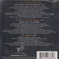 Scissor Sisters: I Don't Feel Like Dancin' 3-Track Promo w/ Hype Sticker