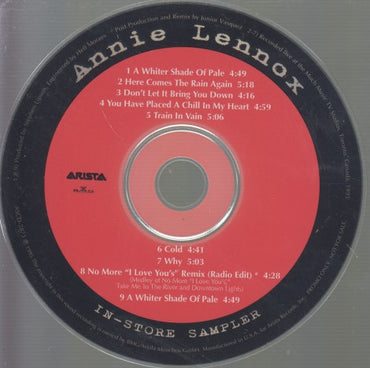 The Album Network TuneUp / Annie Lennox In-Store Sampler #38 w/ Back Artwork In-Store Play 30-Track 2-Disc Set Promo