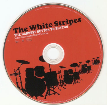 The White Stripes: The Hardest Button To Button Promo w/ No Artwork