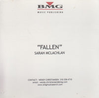 Sarah Mclachlan: Fallen 1-Track Promo